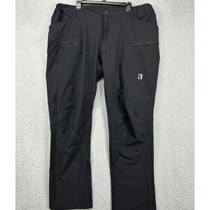 Ellobird Tactical Cargo Pants Mens 40X32 Black Workwear Waterproof Flat Front‎